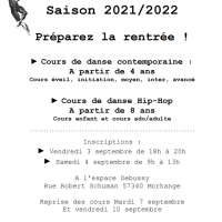 Inscription Atouts danse